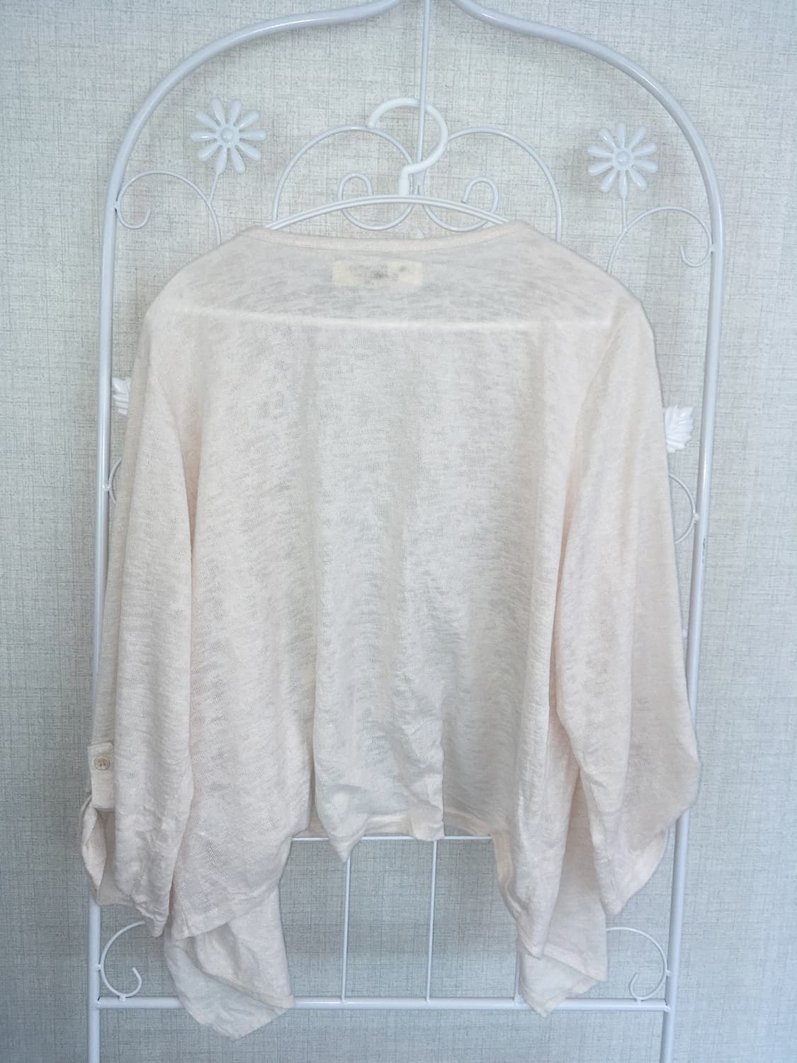 jpn vintage 레이스 아이보리 가디건392 상품이미지2