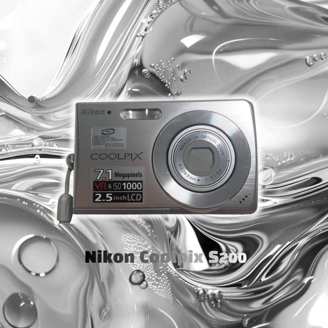 𓊆ྀི베몬 아사 pick𓊇ྀི 니콘 쿨픽스 s200 상품이미지1