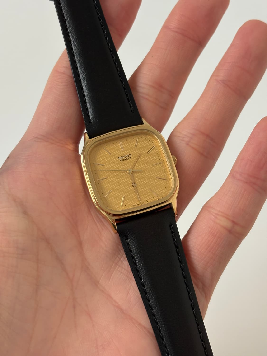 1980s Chariot Gold Square Quartz 상품이미지2