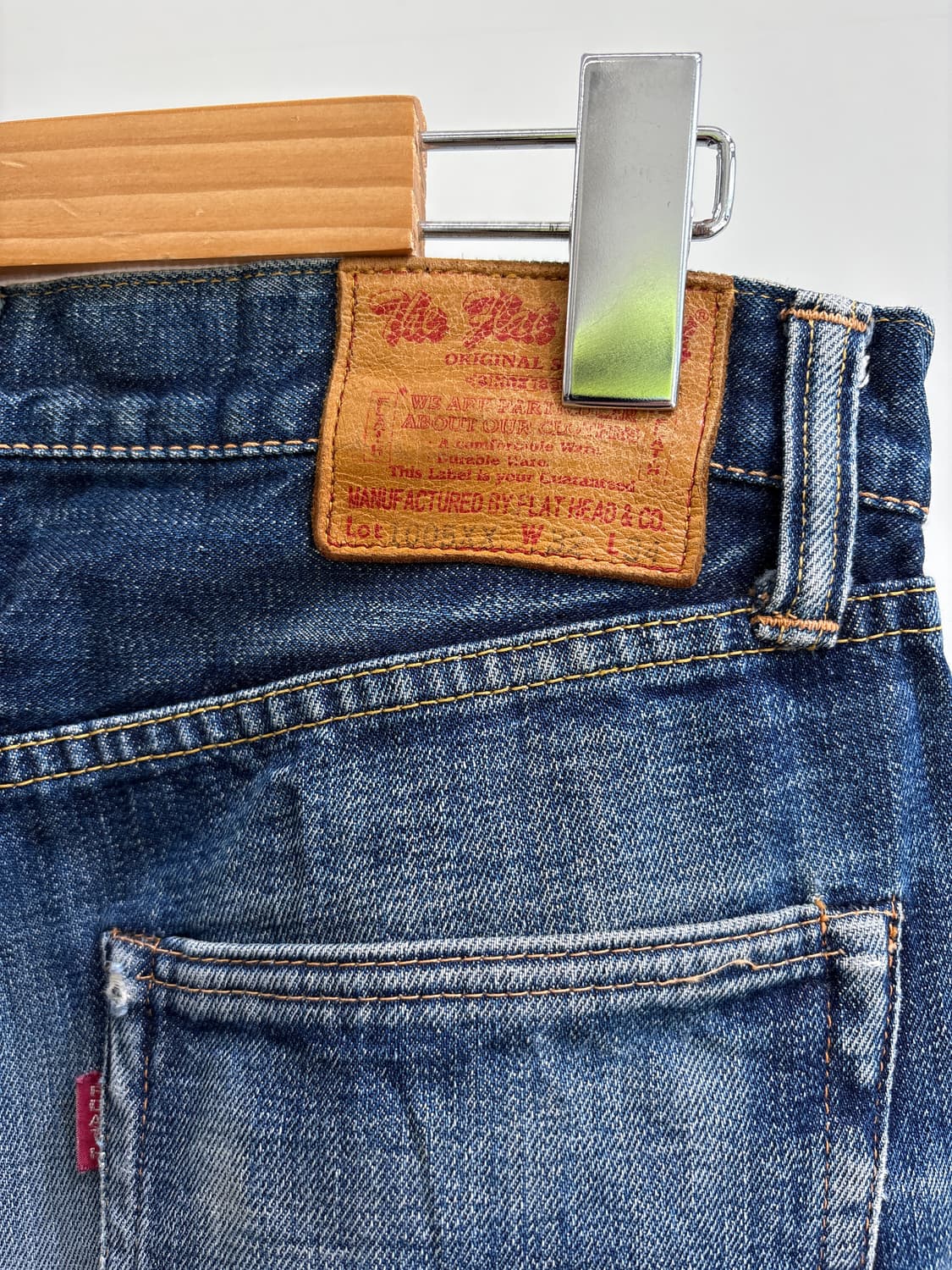 THE FLAT HEAD (Made in Japan) 데님팬츠 상품이미지7