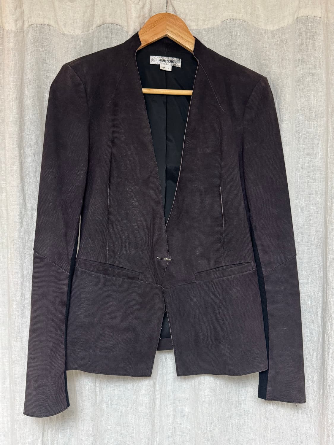 Helmut Lang 헬무트랭 레더 양가죽 자켓 상품이미지1