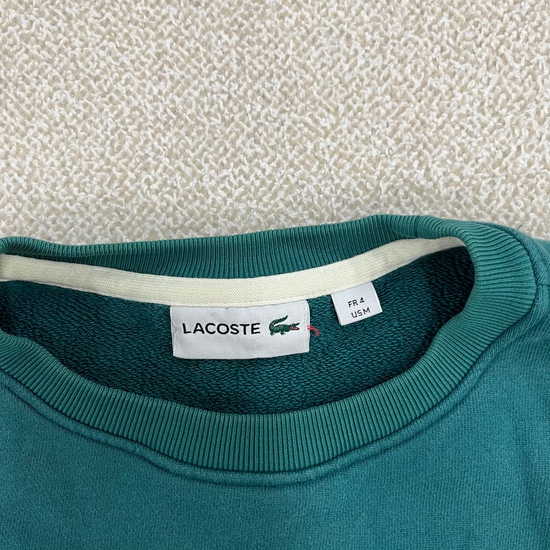 [4] 라코스테 슬림핏 스트라이프 맨투맨 스웻셔츠 0105M1 상품이미지2