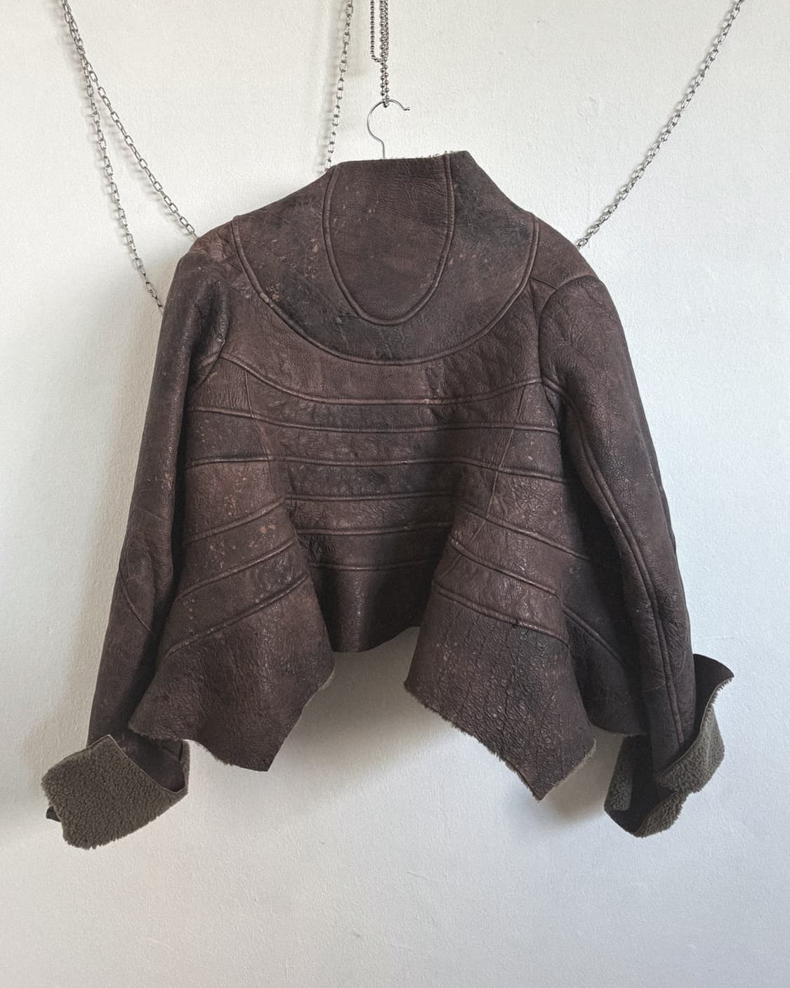 릭오웬스 팔레 갈리에라 전시 시어링 자켓 상품이미지6