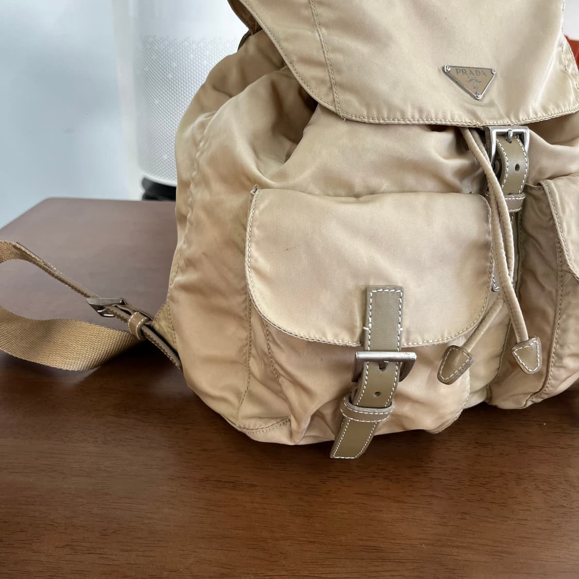 프라다 빈티지 나일론 백팩 상품이미지3