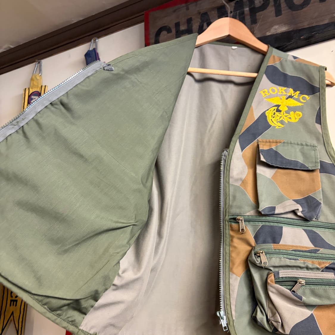 ROKMC Big Wave Camo Utility Vest 상품이미지4