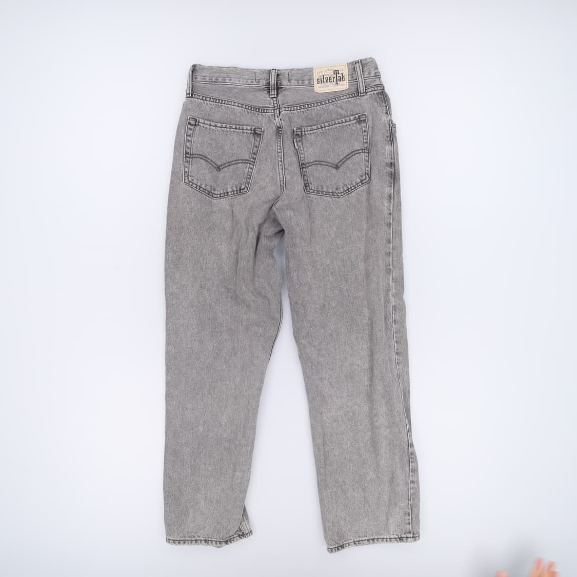 W28 리바이스 여성 실버탭 배기진 0430H 상품이미지2