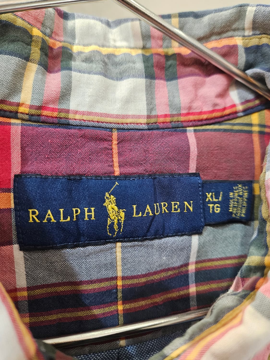 폴로랄프로렌 체크 셔츠 상품이미지4