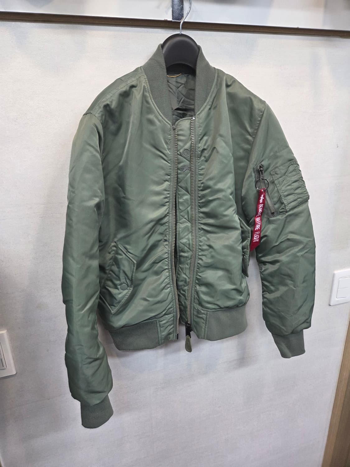 알파인더스트리 x Larne 마원 항공 자켓 s 가을 초겨울  상품이미지8