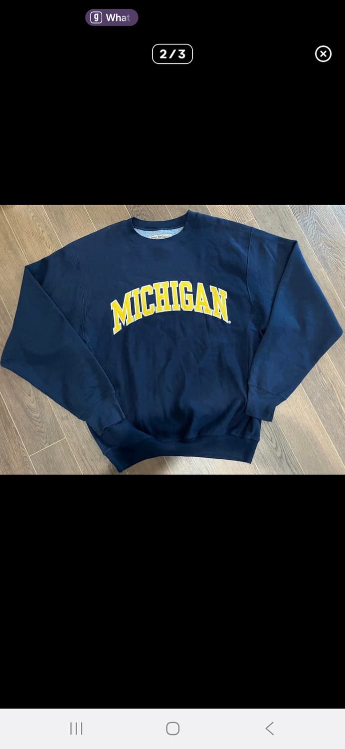 90s 스티브 엔 베리스 리버스 위브 맨투맨 상품이미지2