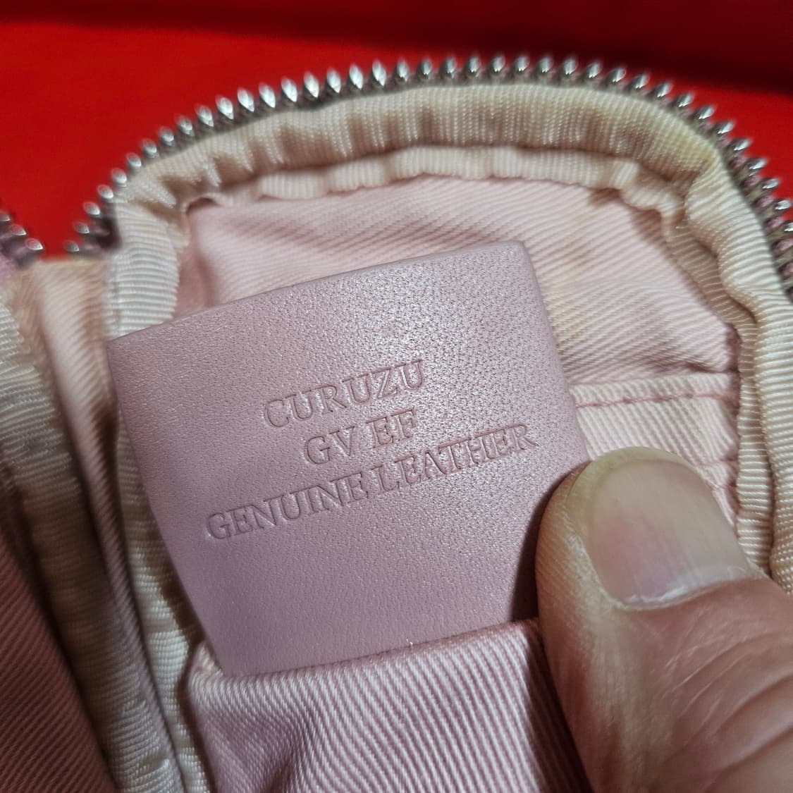 발리(BALLY) Pink mini 서브 파우치 케이스 크로스백 상품이미지9