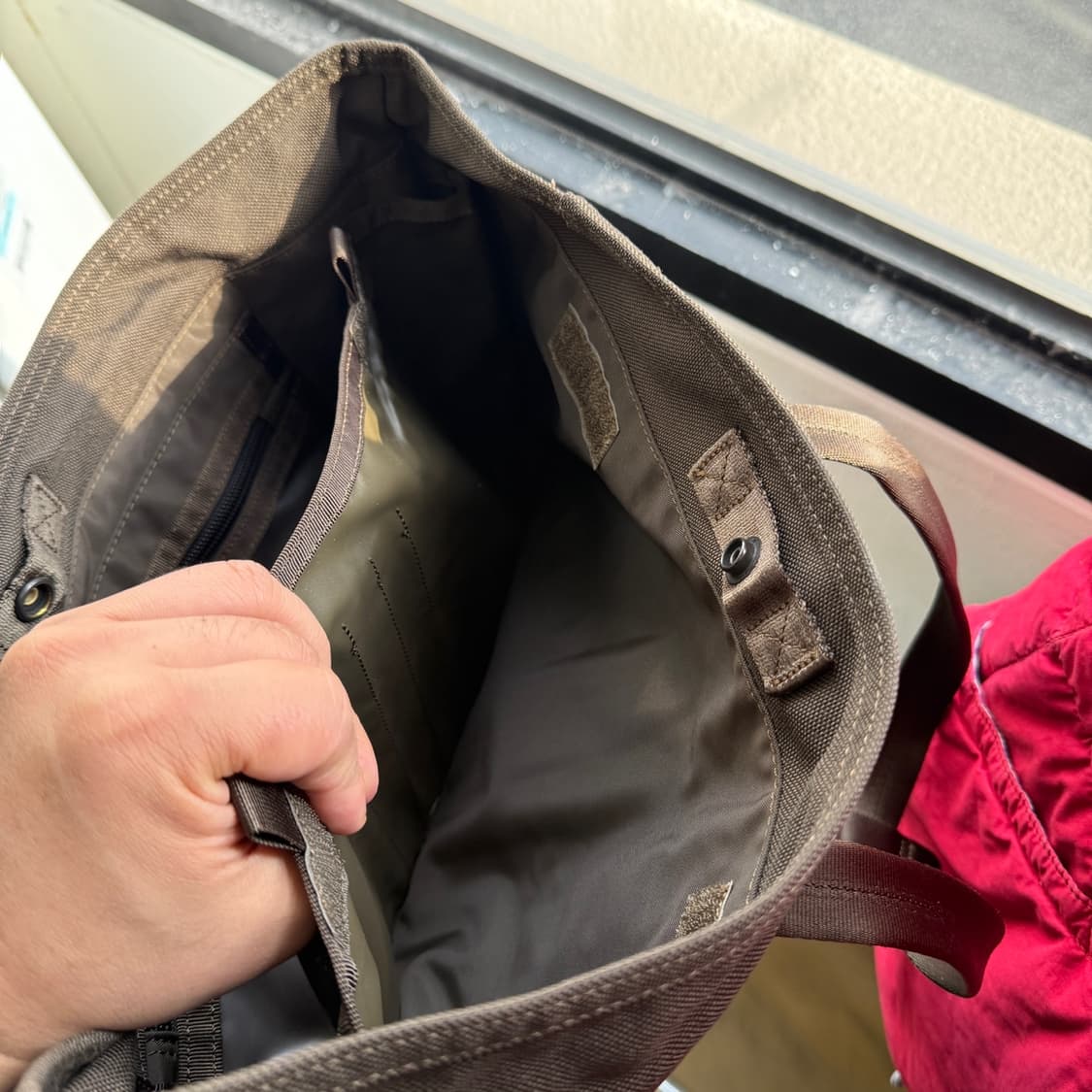 요시다포터 텐션 코듀라 토트백 올리브 상품이미지8