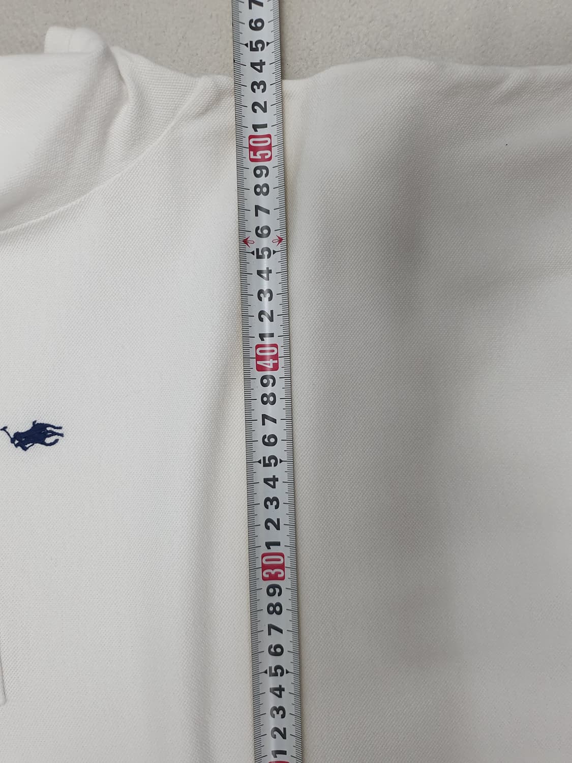 폴로 랄프로렌 반팔 카라티 화이트 M 상품이미지4