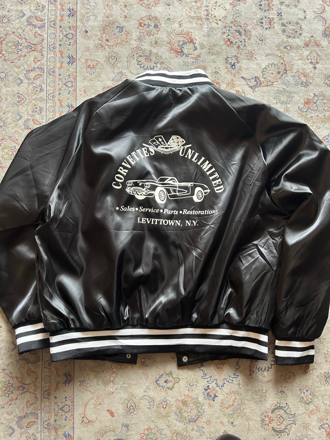 90‘s USA satin jacket Lsize 상품이미지1
