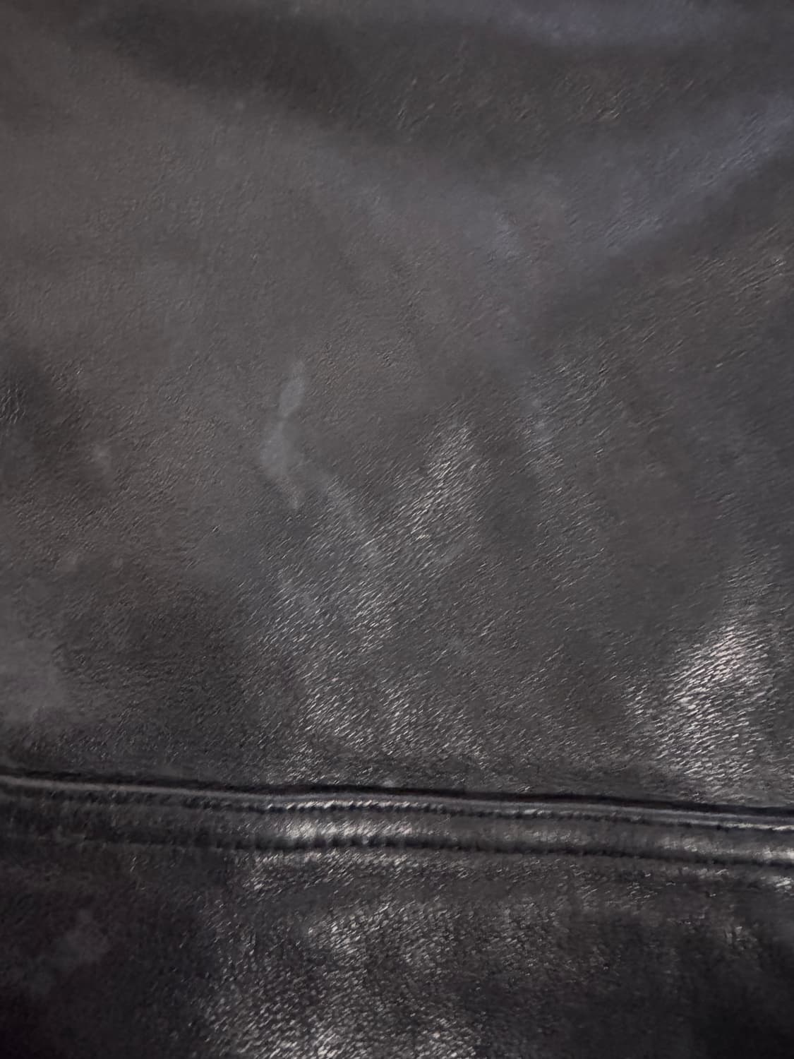 비바스튜디오 리얼 레더 집업 자켓 L ~ XL 블랙 상품이미지8