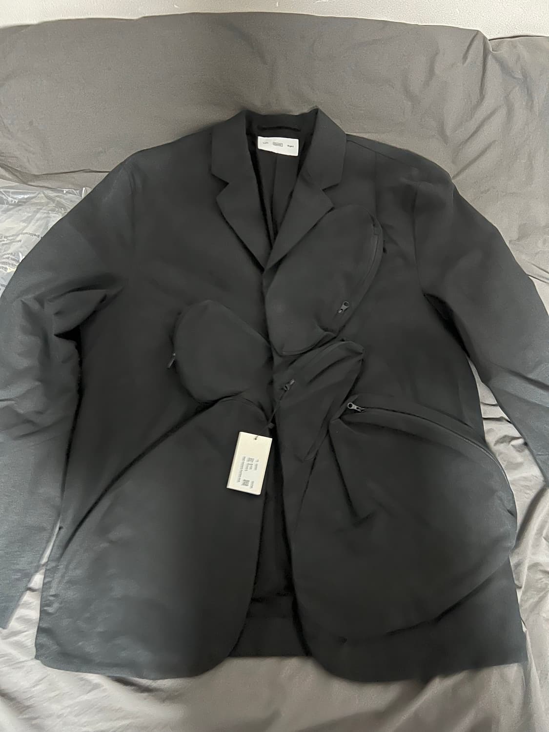 (S) 정가 100 PAF 7.0 자켓 센터 블랙 새상품 파프 블레이저 상품이미지2