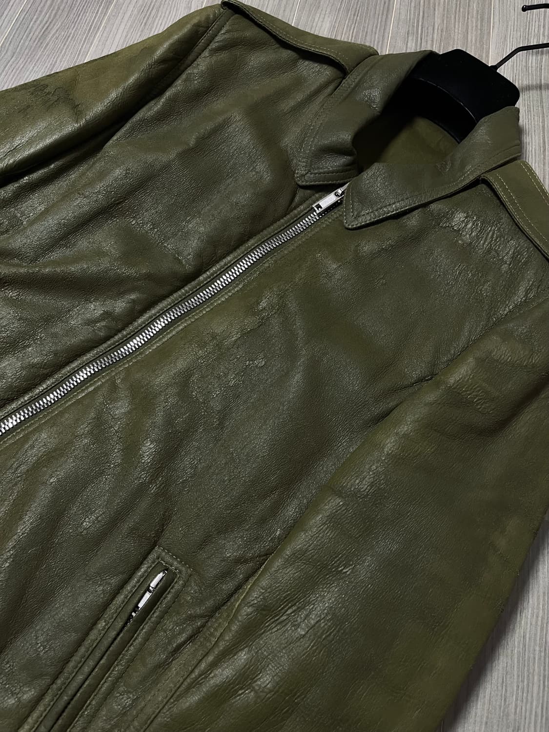 릭오웬스 / 로테르담 패딩 레더 자켓 / 48 상품이미지2