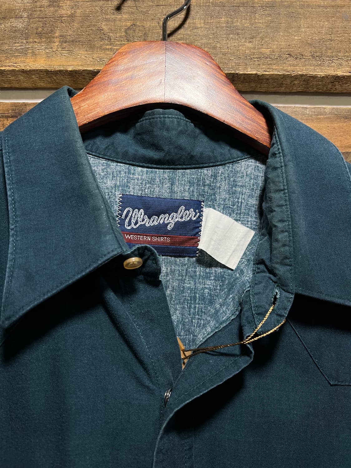 [2XL]90's 랭글러 USA 나바호 패턴 버튼다운 웨스턴 셔츠 상품이미지2