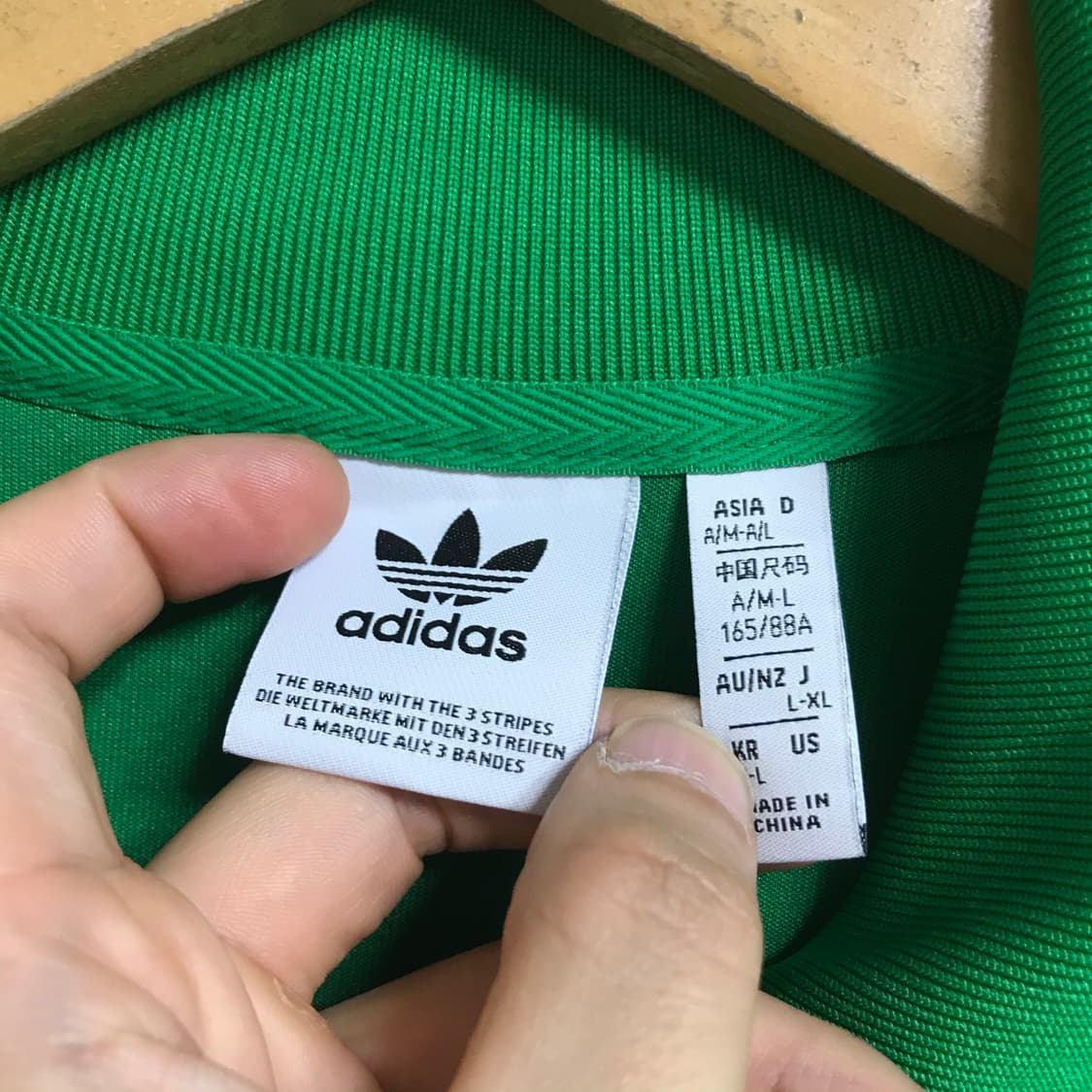 아디다스 그린 크롭 상품이미지3