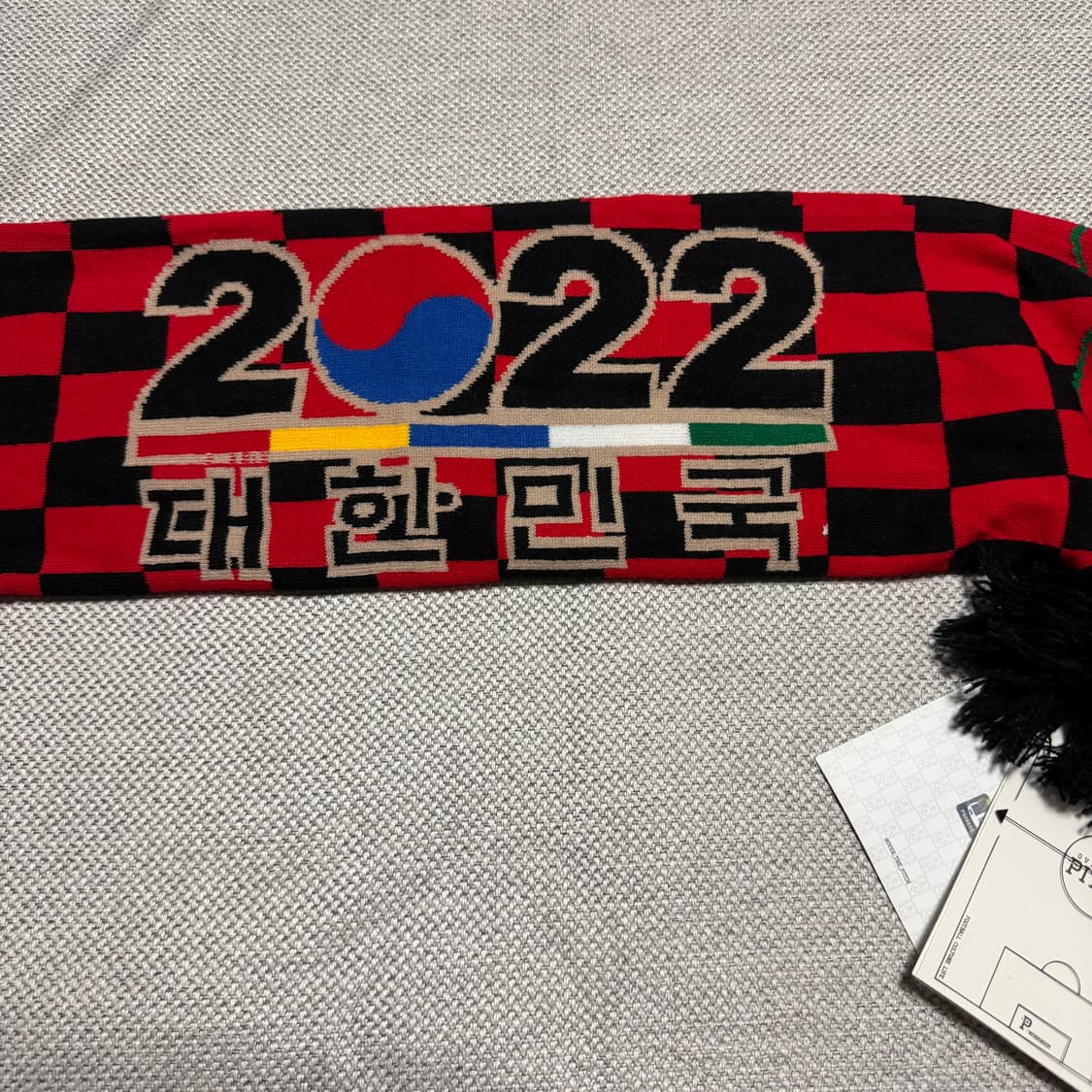 오버더피치 2022 대한민국 국대 축구 머플러 (새상품) 상품이미지5