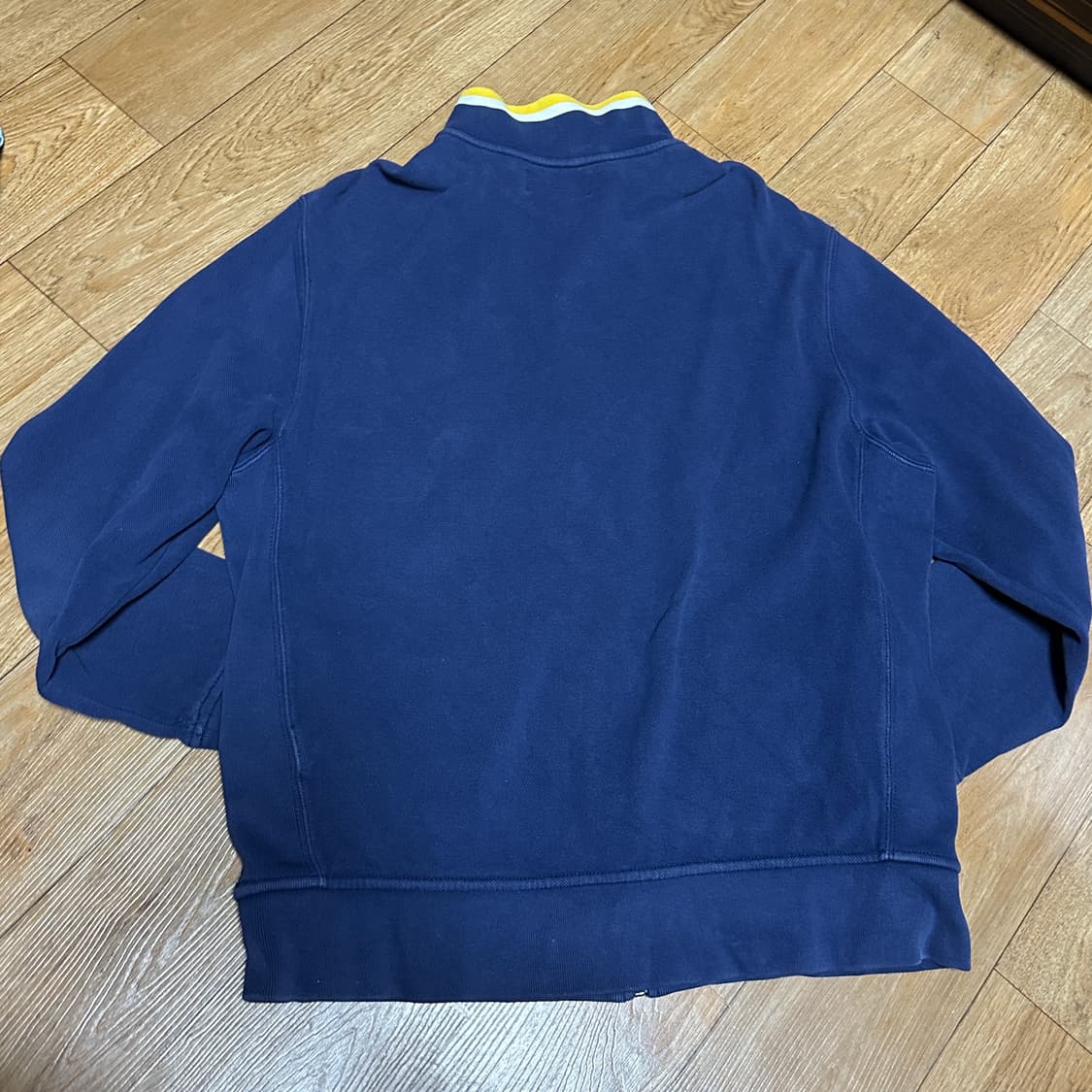 폴로 랄프로렌 빅포니 네이비 면집업 져지 자수로고 상품이미지2