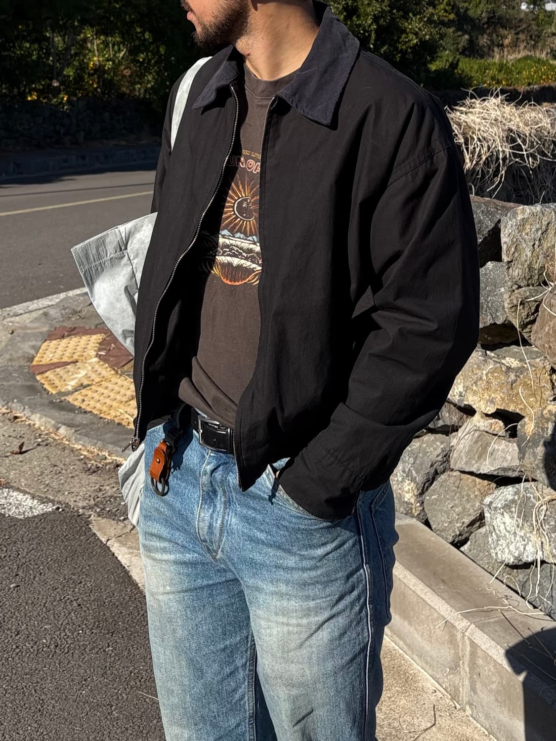 폴로st 빈티지 코튼 블루종 자켓 상품이미지4