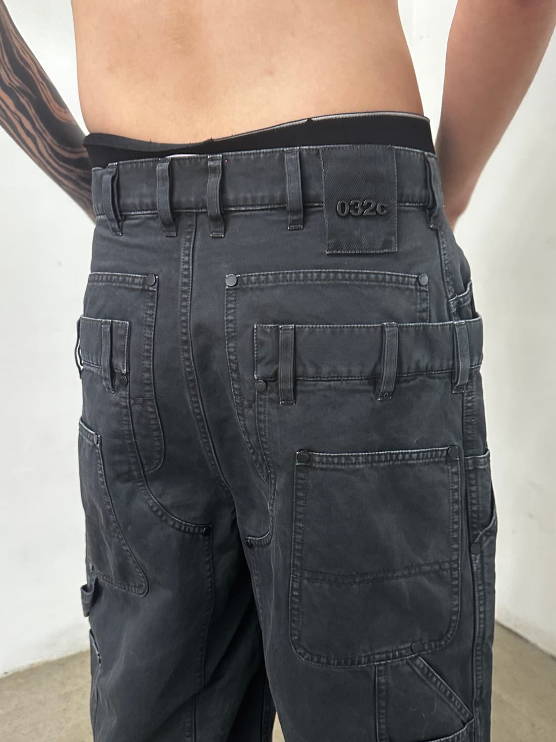 032c 더블 시프트 카펜터 와이드 팬츠 상품이미지4