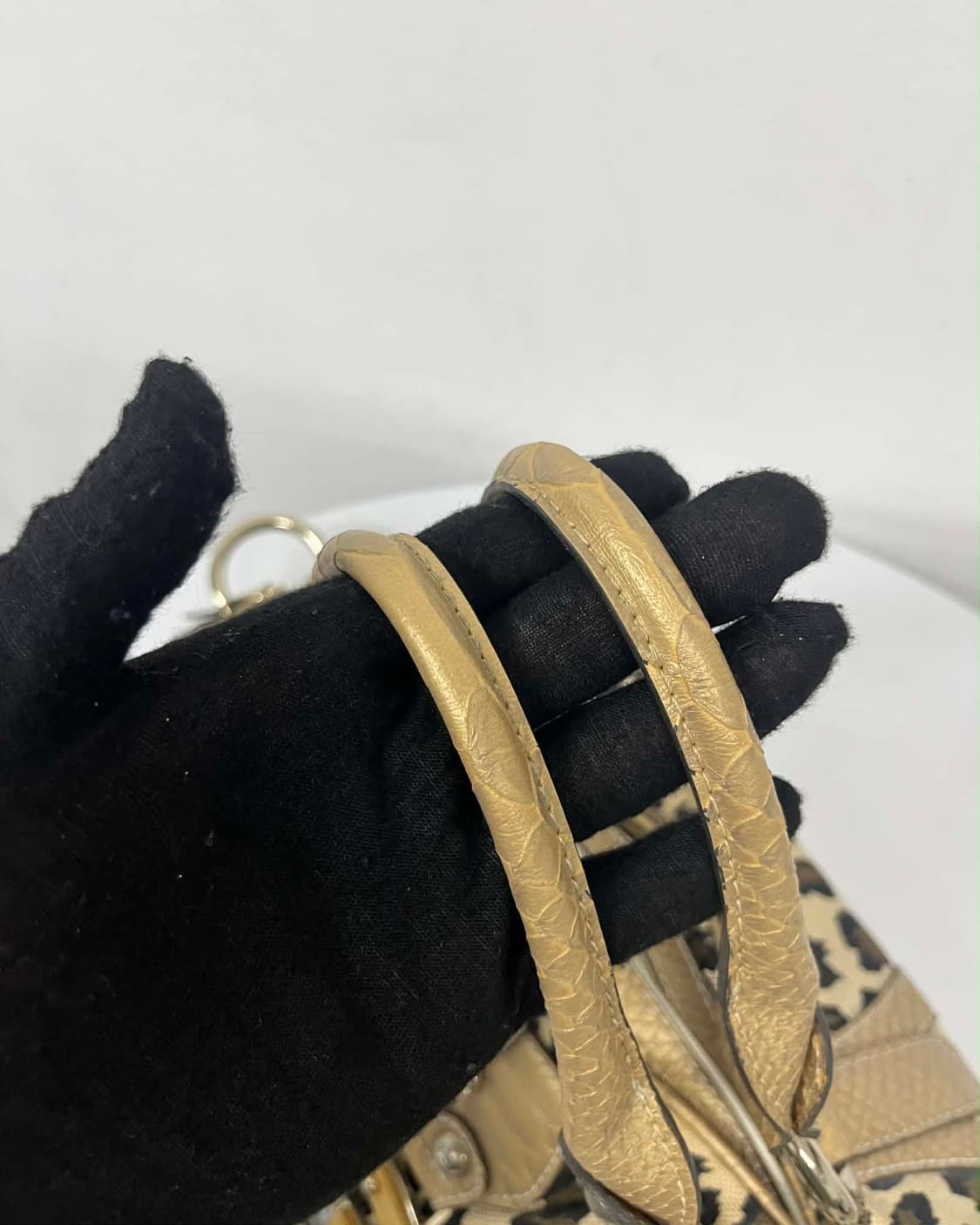 게스 빈티지 레오파드 G버클 체인 토트백 숄더백 상품이미지10