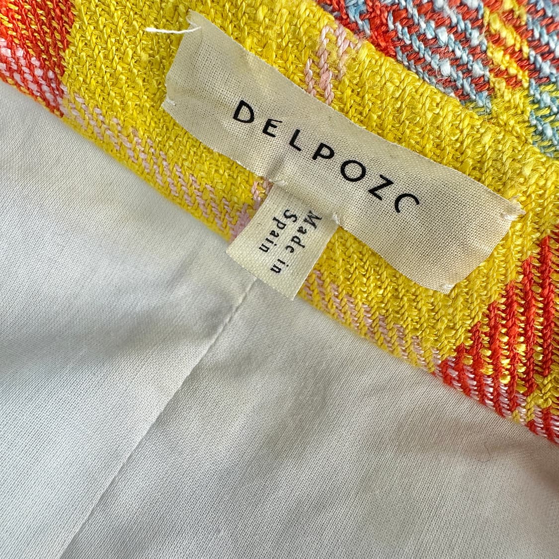 DELPOZO 체크 셔츠 원피스 상품이미지3