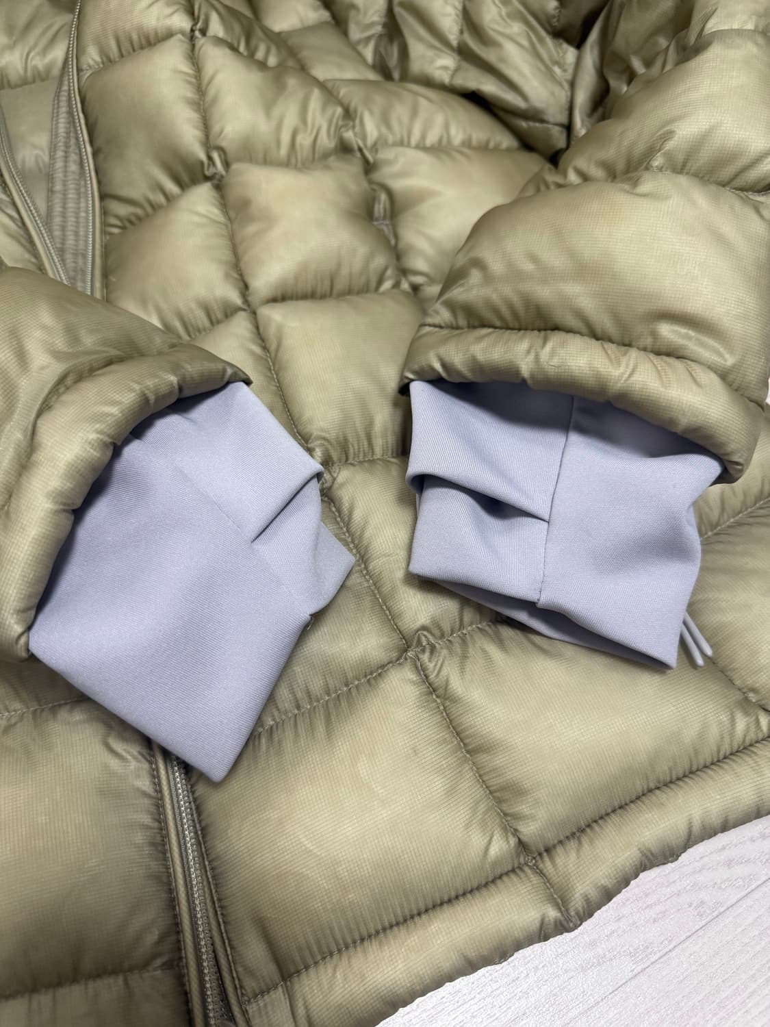 999humanity modular goose puffer (khaki) 상품이미지3