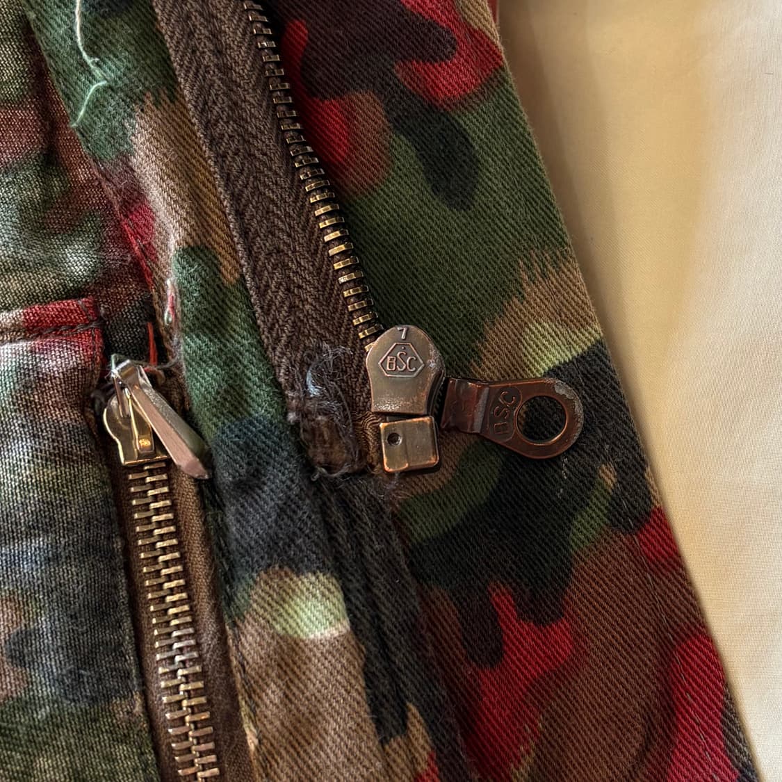 [52] 80s Swiss Army M70 알펜플라주 필드 자켓 상품이미지6
