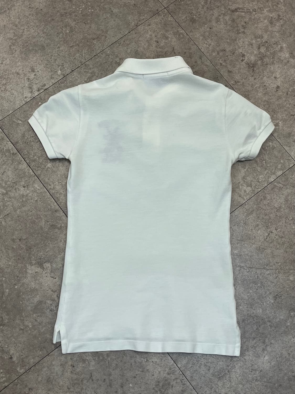 폴로 랄프로렌 반팔 카라티 화이트 XS #csz2745 상품이미지6