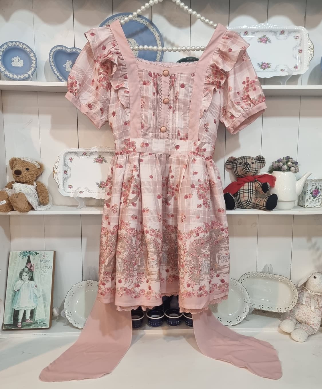 LIZ LISA (리즈리사) 플라워  리본 원피스 상품이미지5