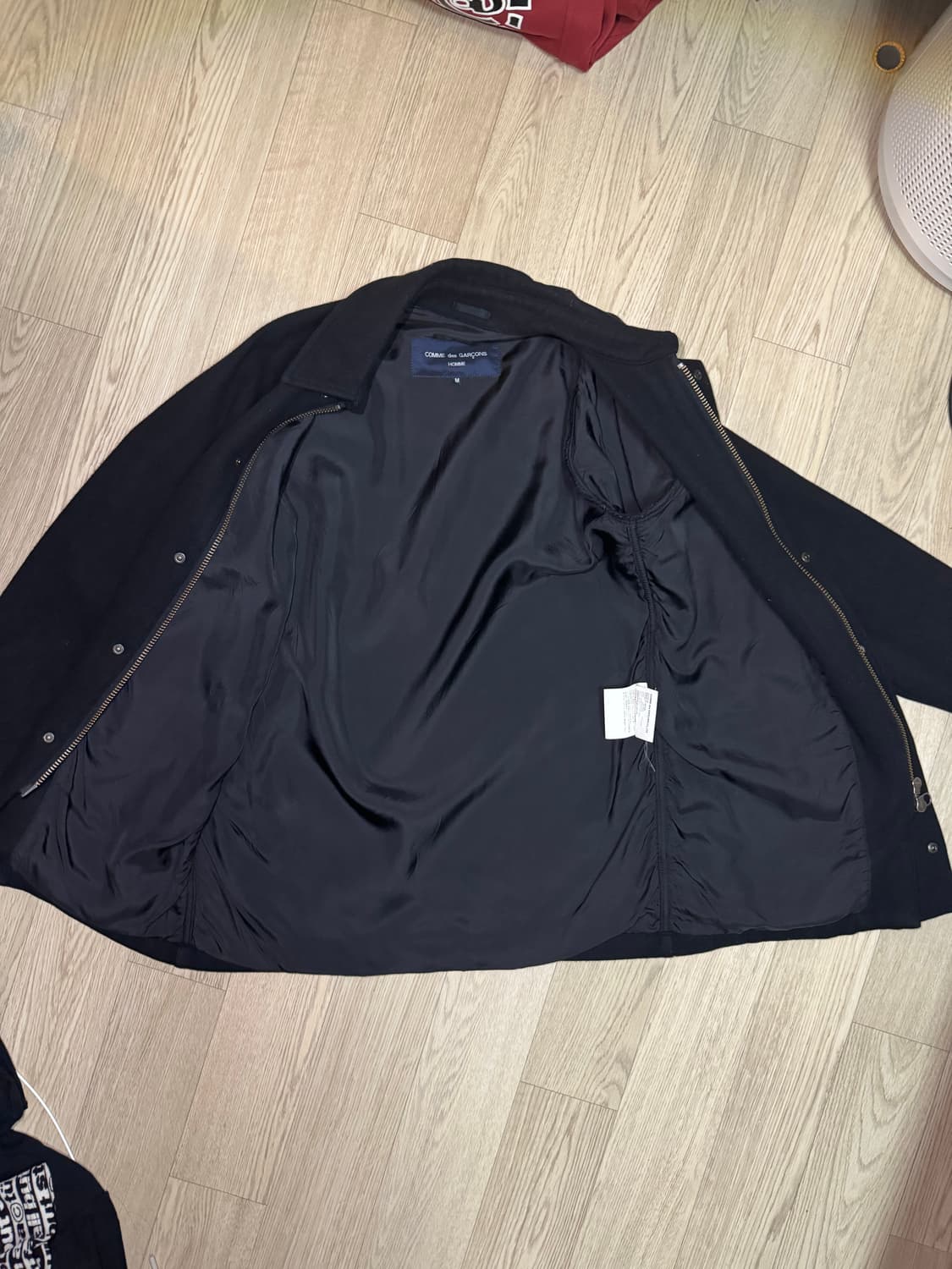 꼼데가르송 옴므 카코트 블랙 00‘s 준야와타나베 디렉팅 상품이미지6