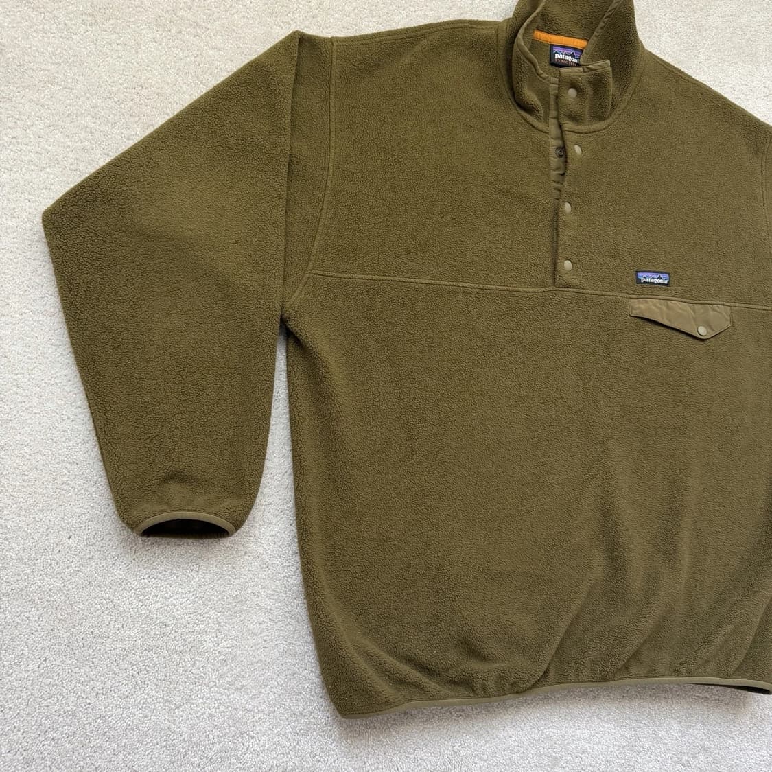18FW 파타고니아 신칠라 스냅-T 올리브 상품이미지4