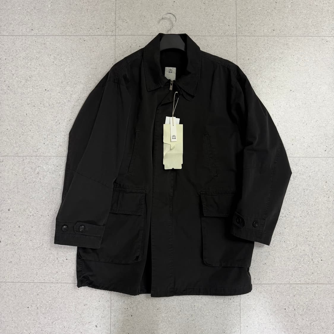 폴리테루 카 코트 1.2v 차콜 2 상품이미지1