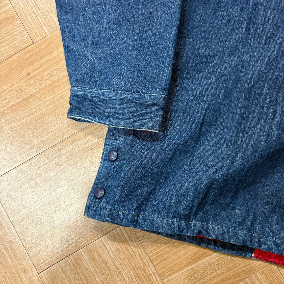 00s 퀵실버 퀼팅 데님 초어자켓 상품이미지7