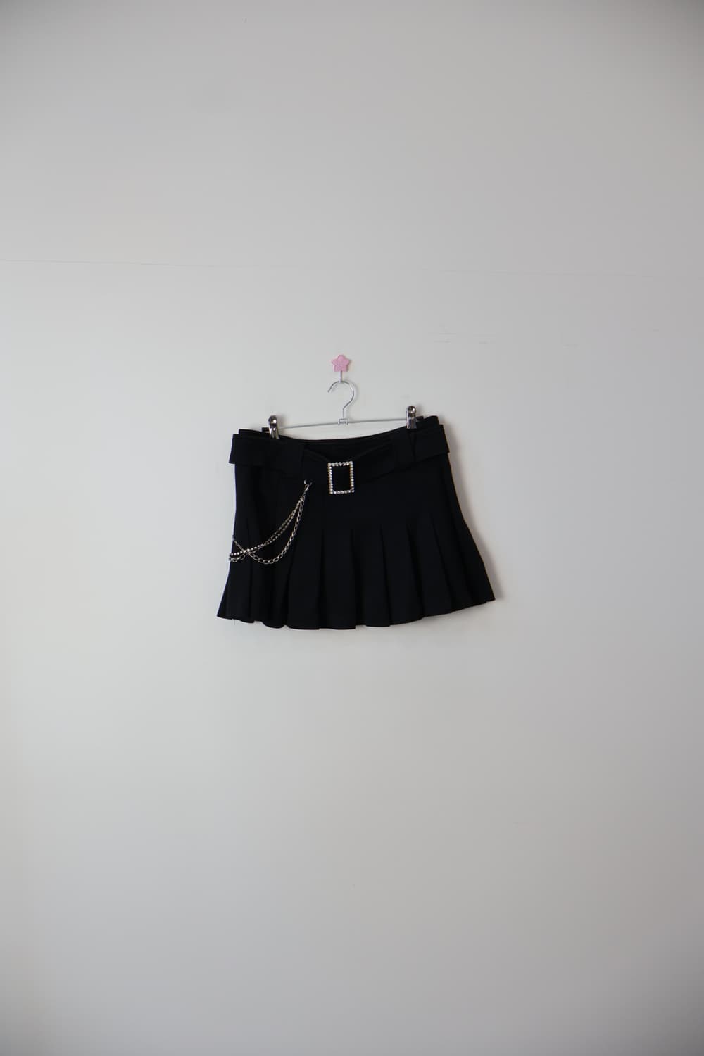 CECIL McBEE Y2K Buckle Chain Mini Skirt 상품이미지4