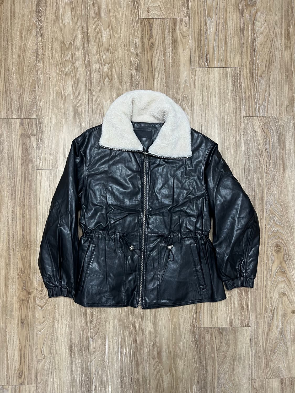 보브 구스다운 무스탕 자켓 55 상품이미지1