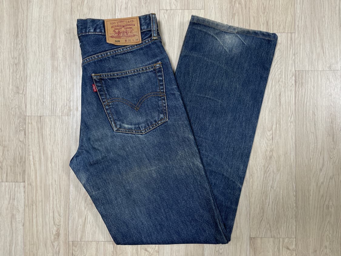 31) 90's 리바이스 재팬 508 워싱 데님팬츠(RRL&LVC&폴로) 상품이미지1