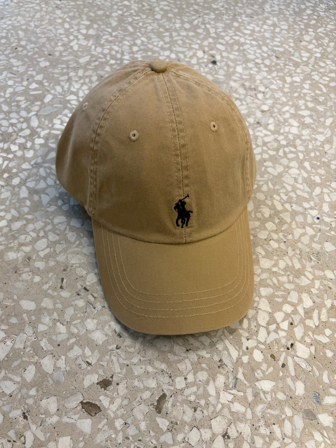 Polo Ralph Lauren Beige Pony Logo Cap 상품이미지2