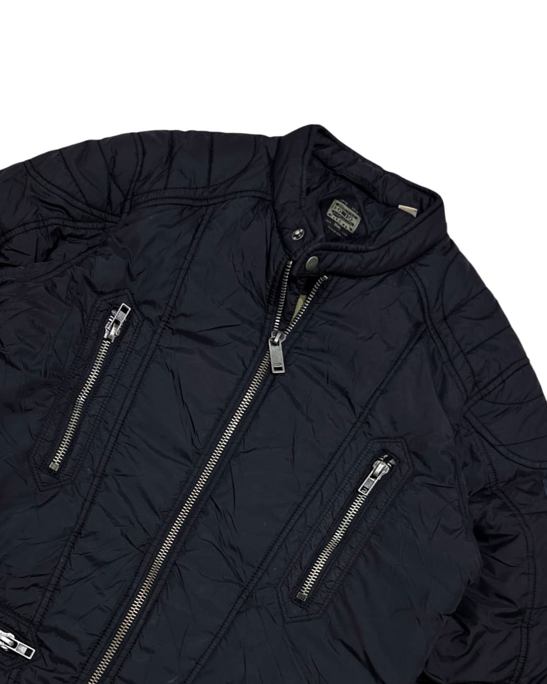 디젤 지퍼 디테일 락시크 패딩 자켓 상품이미지3