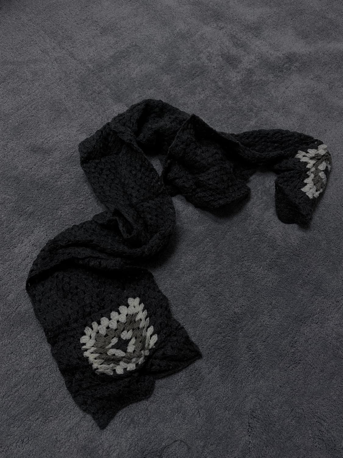 Vintage enthic knit morigirl muffler 상품이미지1