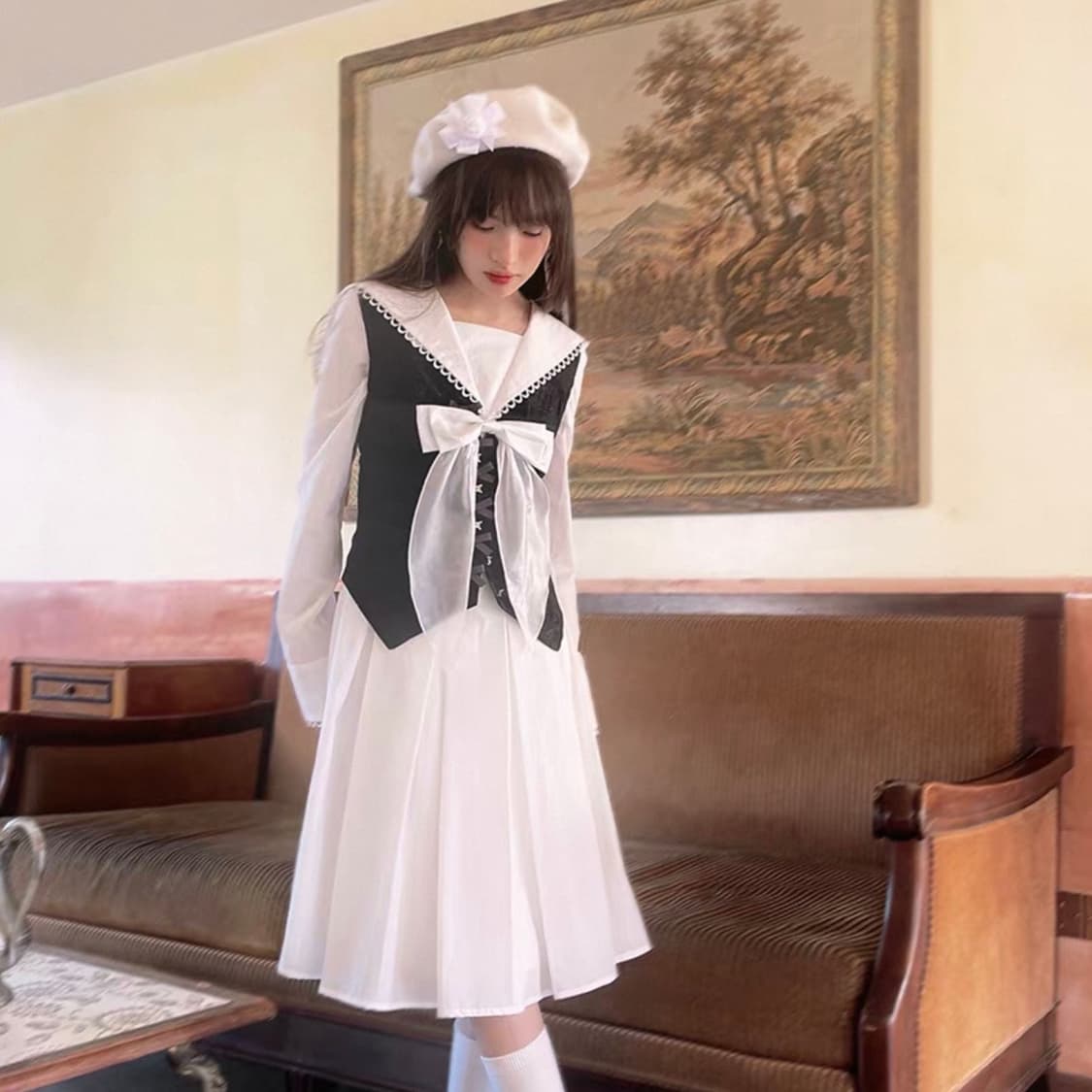 데이투데이 daytoday 로리타 중브 세라복 원피스 히메갸루 미소녀 상품이미지7