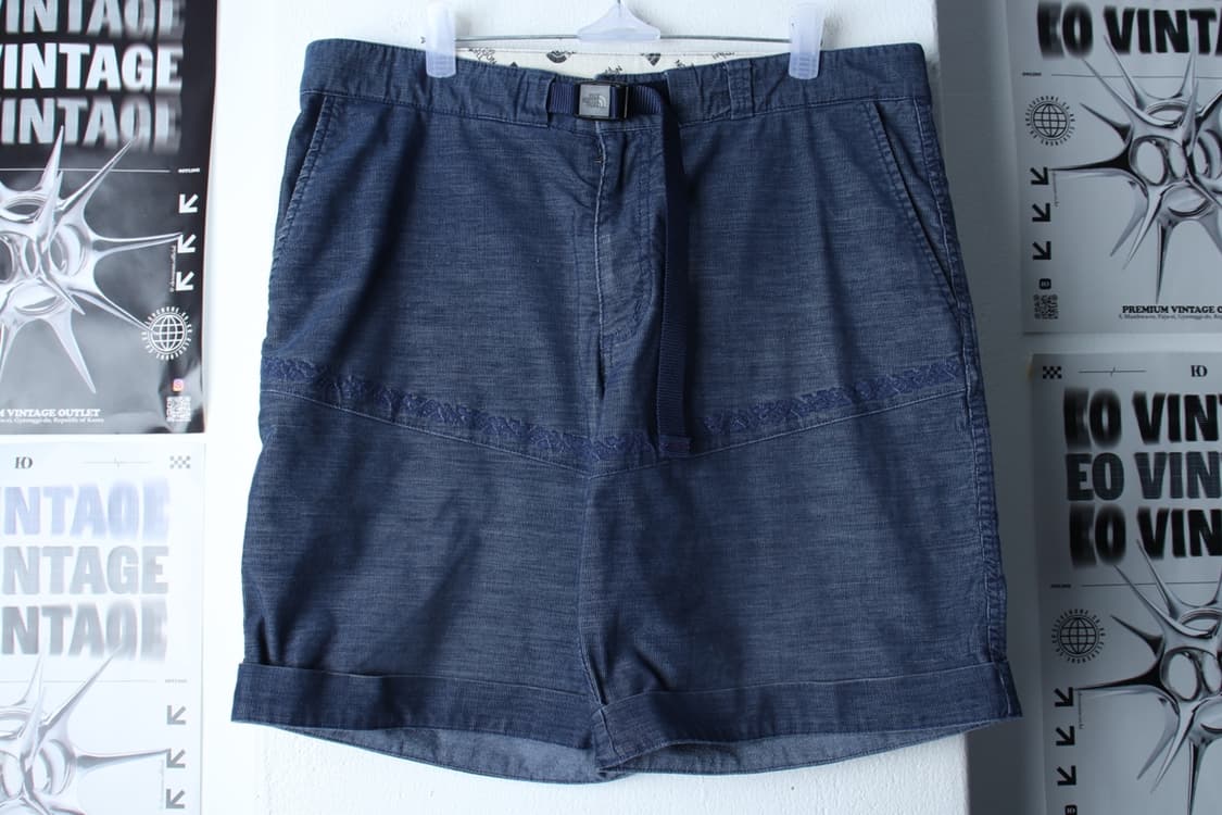 (XL-2XL) 노스페이스 반바지 팬츠 인디고 벨티드 일본판-P9799 상품이미지2