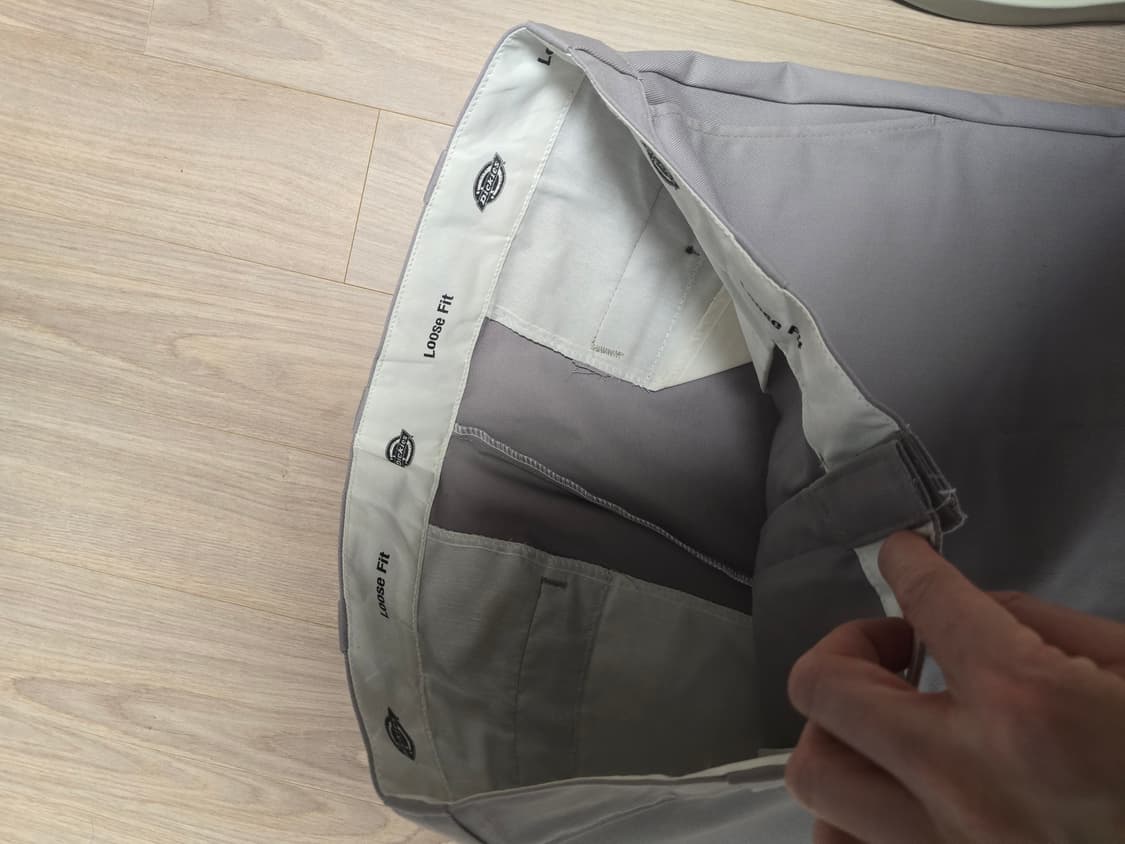 더블니 85283 루즈핏 워크팬츠 실버34 상품이미지3