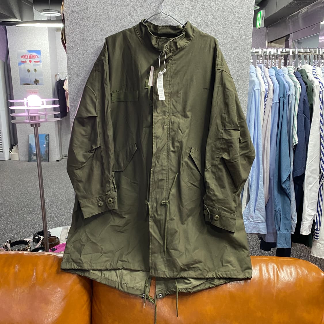 빈티지 카키 피시테일 M65 자켓 B3496 상품이미지2