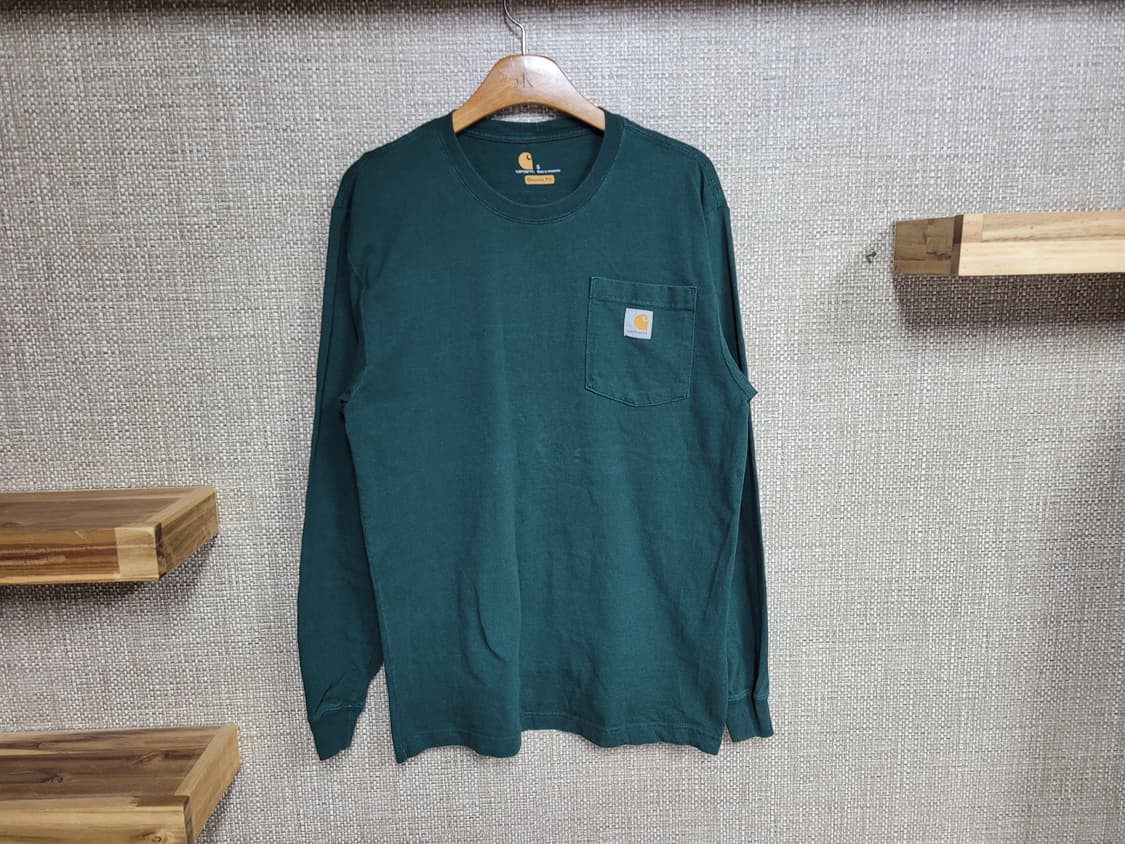 S 95사이즈 칼하트 포켓 긴팔 티셔츠 아메카지 빈티지  상품이미지1