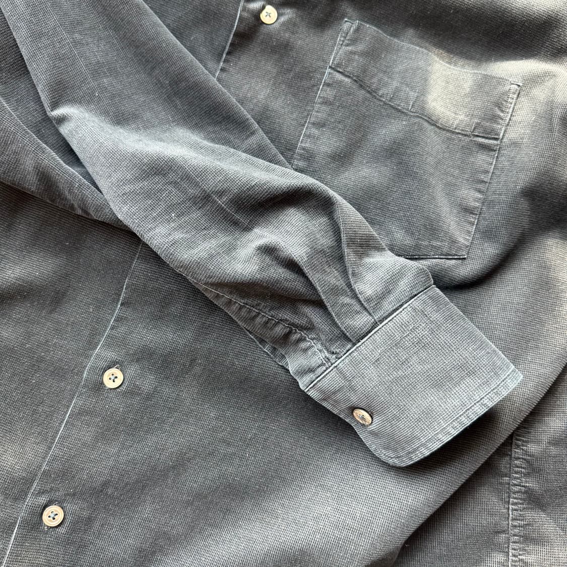 요지야마모토 Durban A.A. 셔츠 블랙 상품이미지6