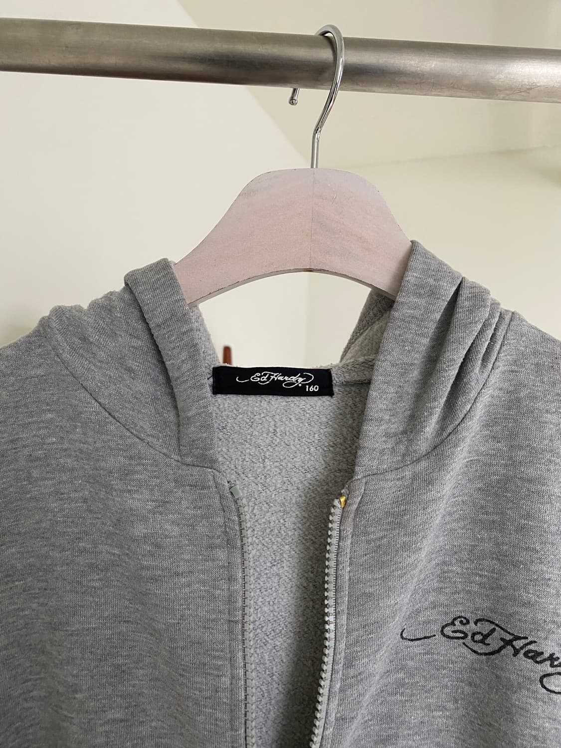 에드하디 스컬 후드집업 상품이미지3