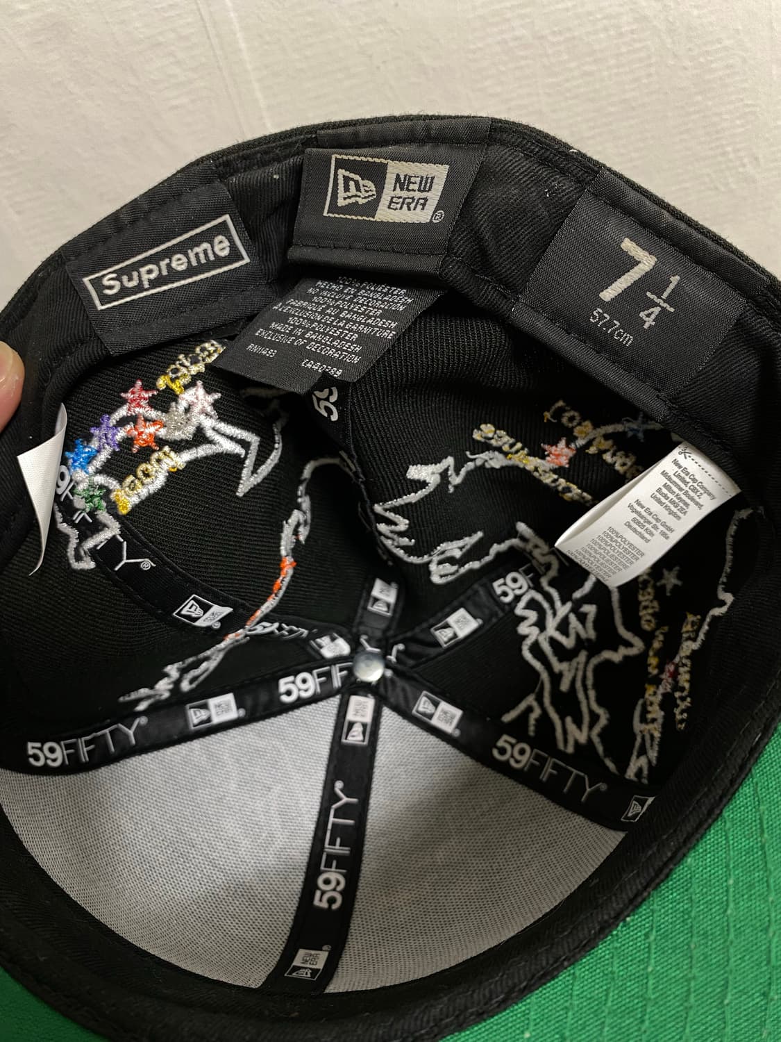 슈프림 뉴에라 월드와이드 박스로고 상품이미지3